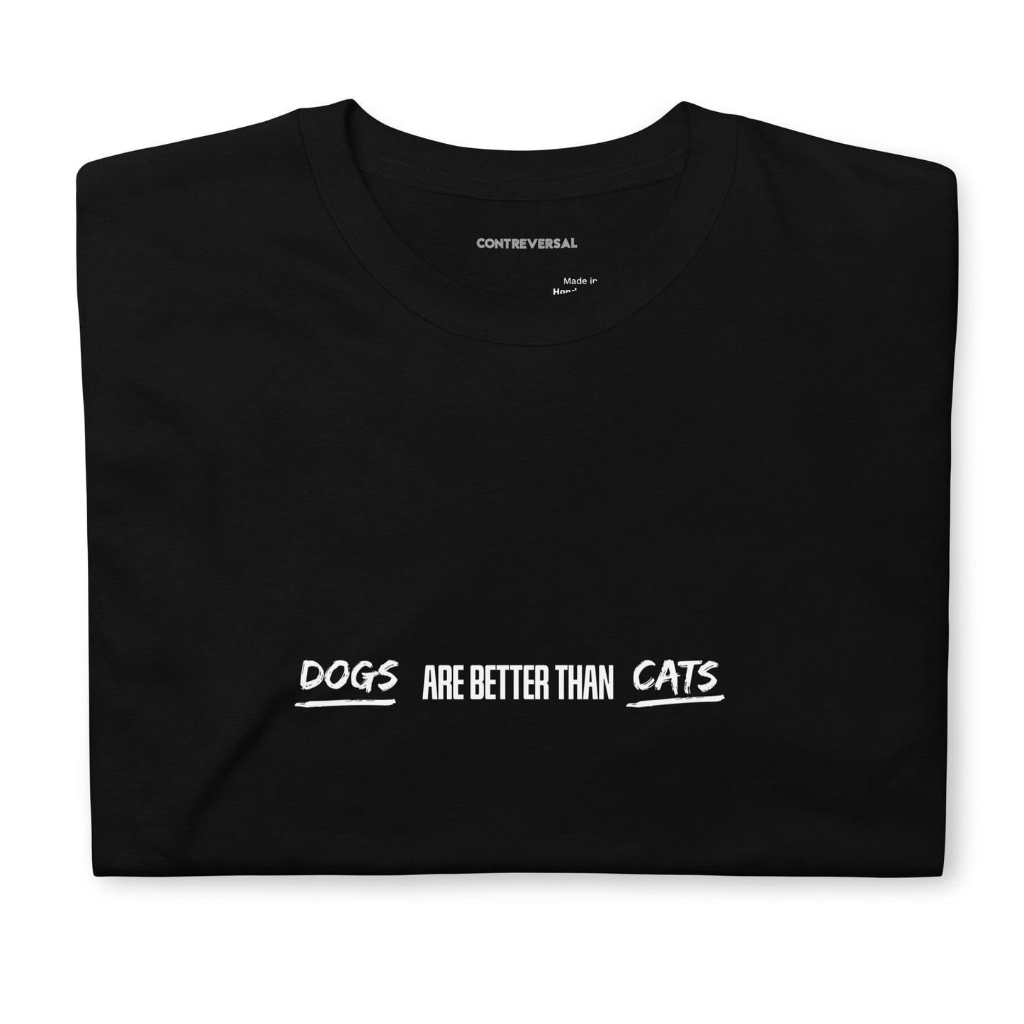 Dogs Are Better Than Cats Short-Sleeve Unisex T-Shirt